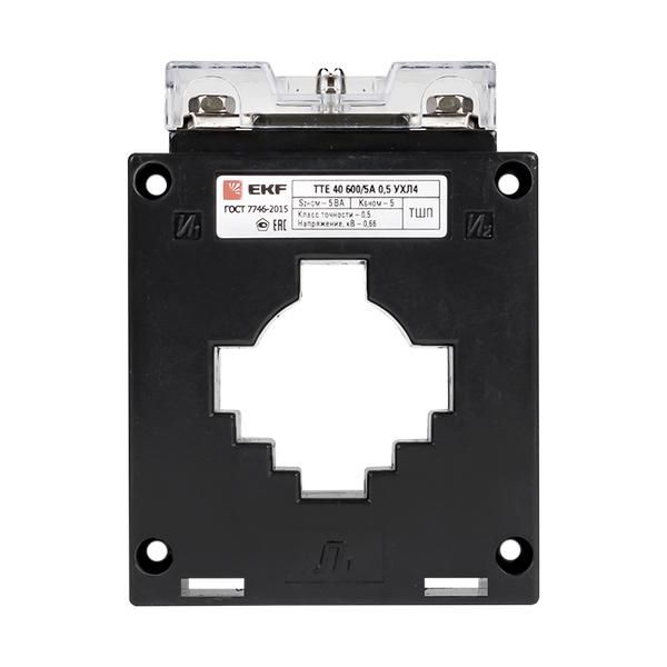 Трансформатор тока ТТЕ 40 600/5А кл. точн. 0.5S PROxima EKF tte-40-600-0.5S/tc-40-600-0.5S