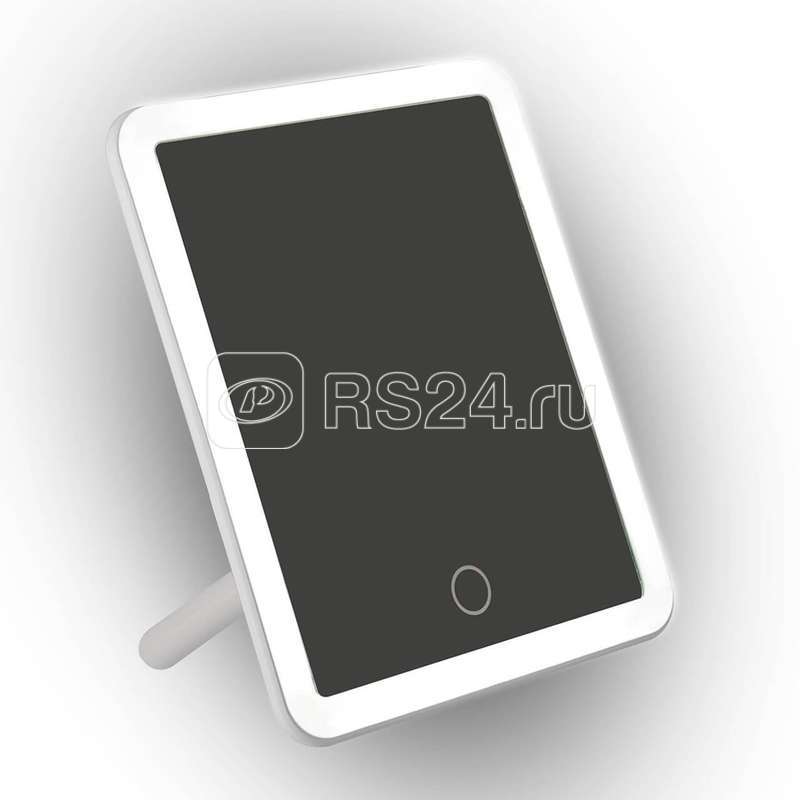 Светильник настольный TLD-591 White/LED/80Lm/6000K/Dimmer зеркало 4Вт встроен. аккум. 3.7В/600мА.ч сенсор. выкл. диммер бел. Uniel UL-00002759