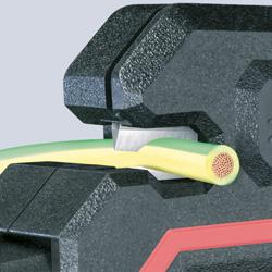 Стриппер автоматический зачистка: d 0.2-6мм (AWG 24-10) L-195мм Knipex KN-1262180