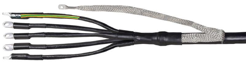 Муфта концевая ПКВ(Н)тпбэ 5х70/120 с болт. наконечн.; ППД ПВХ/СПЭ изоляция 1кВ IEK UZM-XLBK1-NVN5-70120SZ