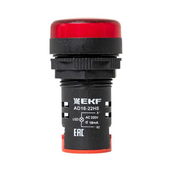 Матрица светодиодная AD16-22HS крас. EKF ledm-ad16-r