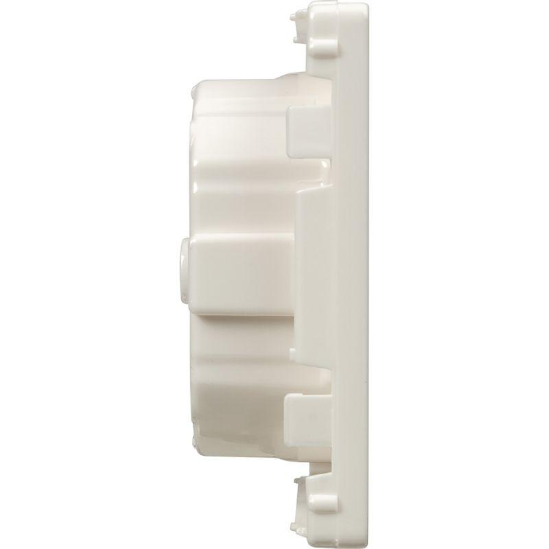 Панель лицевая Valena Life для розетки 2К+З бел. Leg 755200