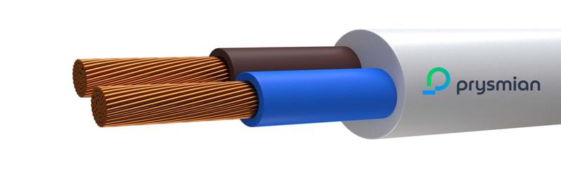 Шнур ШВВП 2х0.5 Б (бухта) (м) РЭК-PRYSMIAN 0202010201