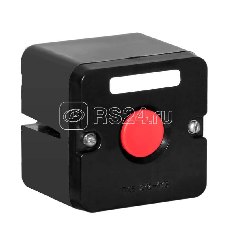 Пост кнопочный ПКЕ-212/1 кнопка "Стоп" красн. Электродеталь ПКЕ-212/1.1К