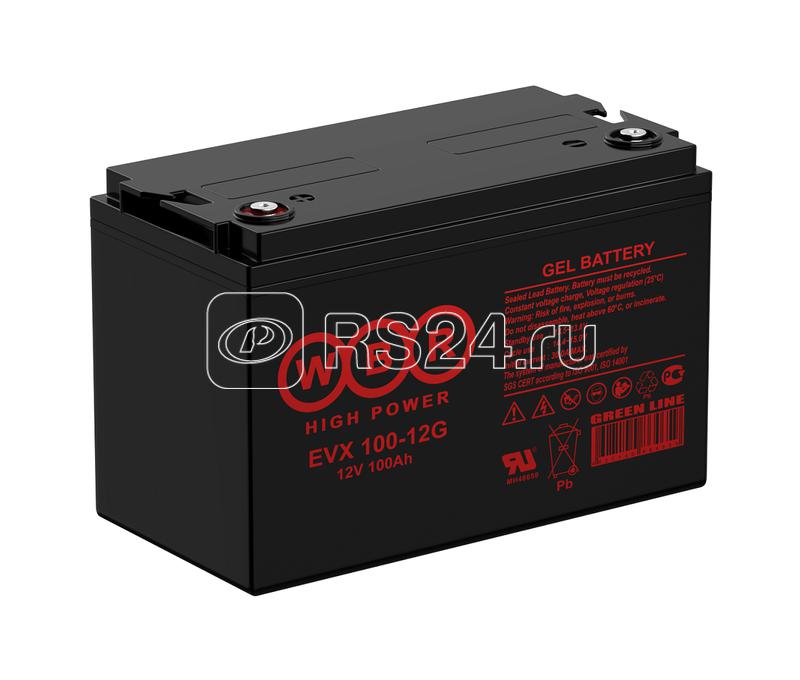 Аккумулятор тяговый 12В 100А.ч WBR EVX100-12G WBR