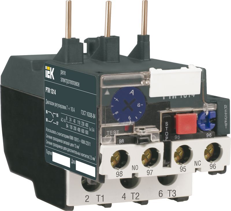 Реле тепл. РТИ 1314 7-10А KARAT IEK DRT10-0007-0010