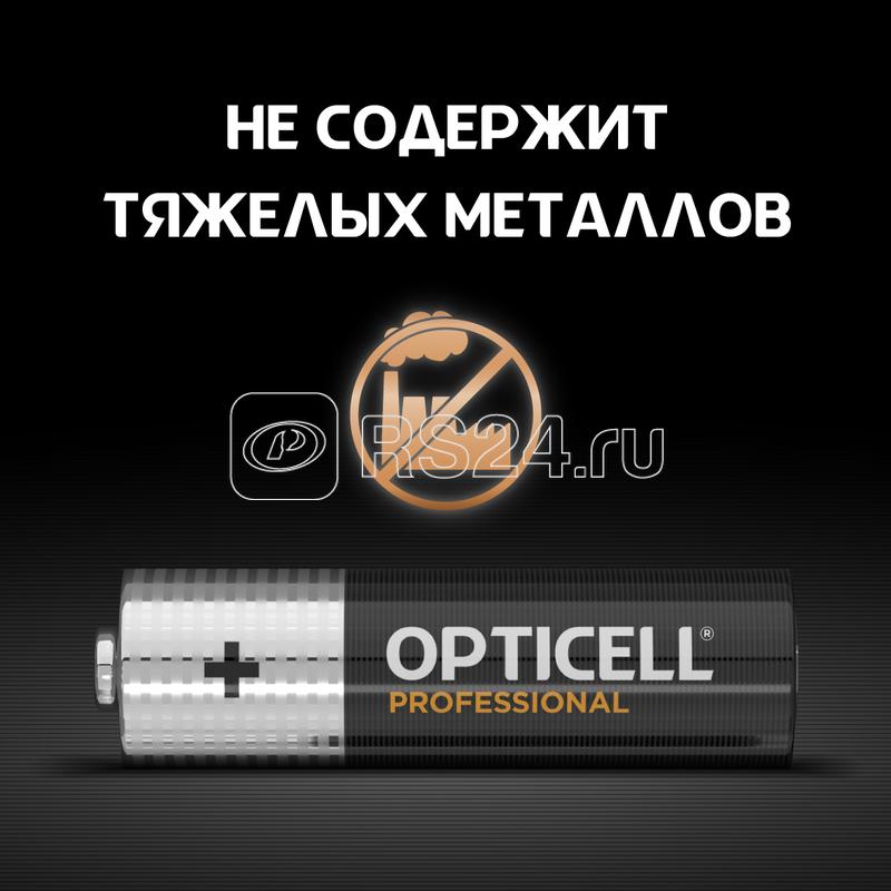 Элемент питания алкалиновый AA/LR6 (блист. 6шт) Professional Opticell 5052003