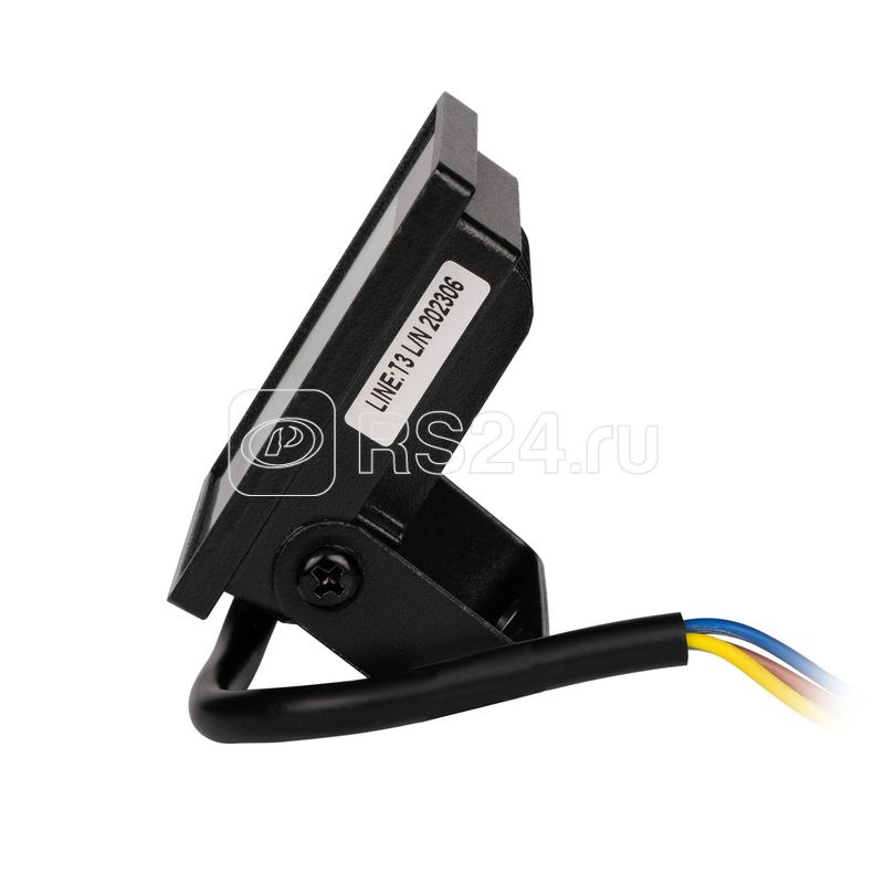 Прожектор светодиодный СДО-20 10Вт 6500К IP65 230В BL ДО прозр. закален. стекло ФАZА 5047242