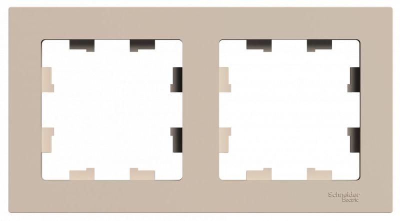 Рамка 2-м AtlasDesign универс. песочн. SE ATN001202