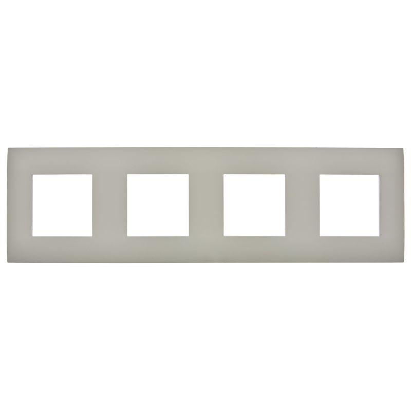 Рамка 4-м SKANDY SK-F01B беж. IEK SK-M42-K10