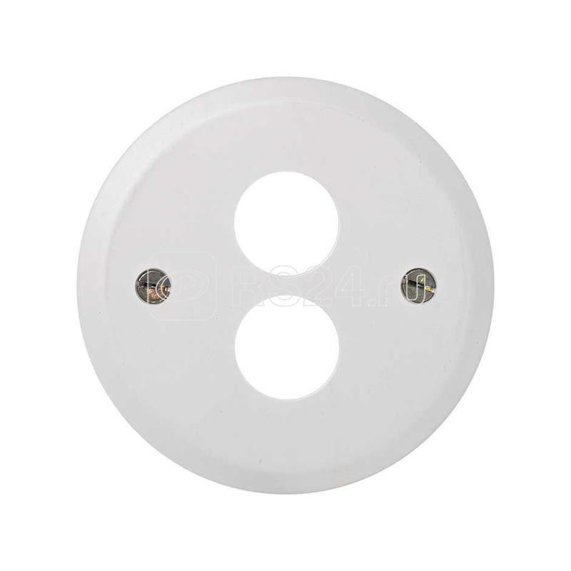 Накладка для стерео разъема Simon88 бел. 88082-30