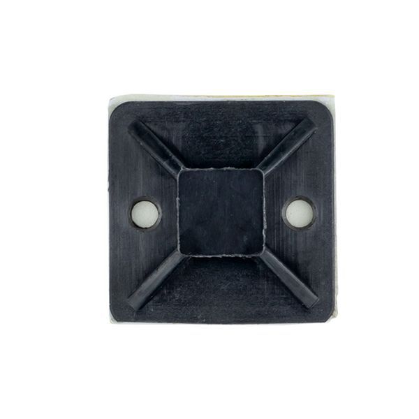 Площадка самоклеящаяся 25х25мм черн. (уп.100шт) EKF plc-25x25-b