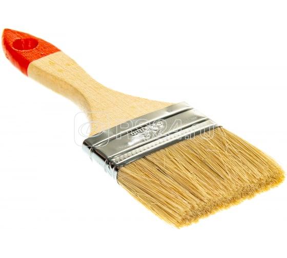 Кисть СТАНДАРТ 63мм 2.5дюйм. натур. щетина Вихрь 73/3/4/4