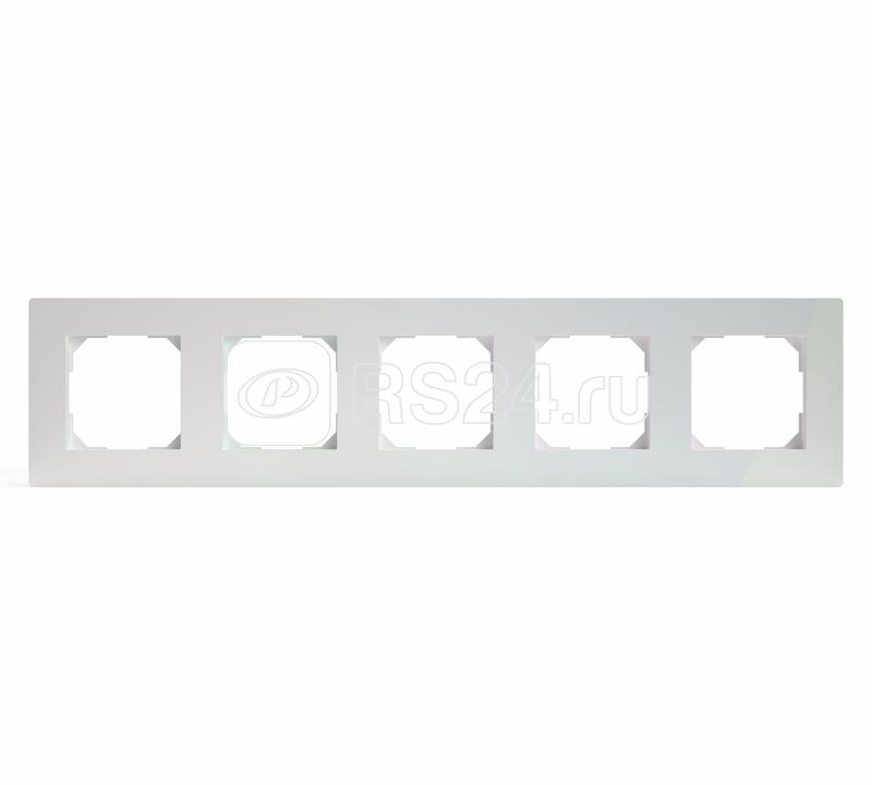 Рамка 5-м Pixel перламутр. TOKOV ELECTRIC TKE-PX-RM5-C04