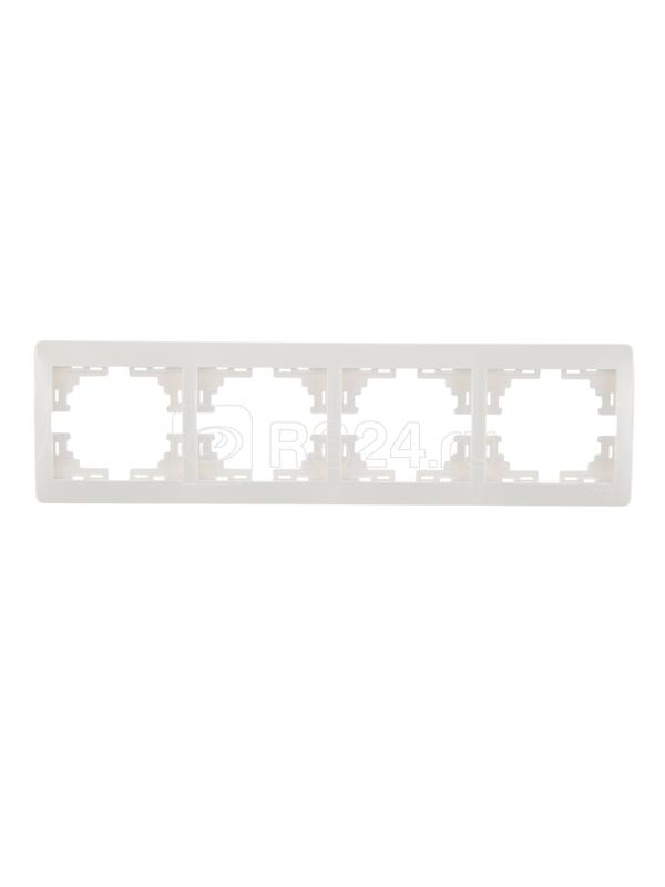 Рамка 4-м Mira горизонт. бел. LEZARD 701-0200-149