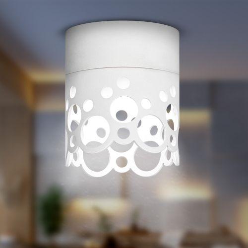 Светильник OL49 WH GX53 IP20 настенно-потолочный спот бел. Эра Б0059801