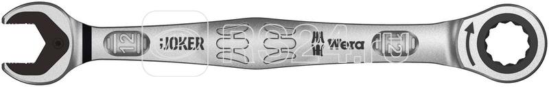 Ключ гаечный комбинированный с трещоткой 6000 Joker (12х170.7мм) Wera WE-073272