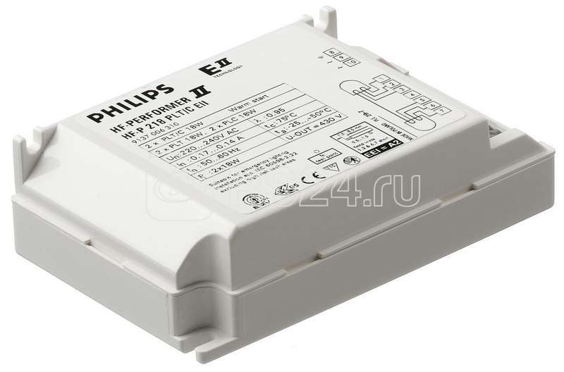 Аппарат пускорегулирующий электронный (ЭПРА) HF-P 2 22-42 PL-T/C/TL5C/PLL EII PHILIPS 913700630866