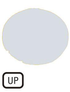 Линза в кнопки M22-XDL-W-GB3 с подсветкой плоская "UP" бел. EATON 218331