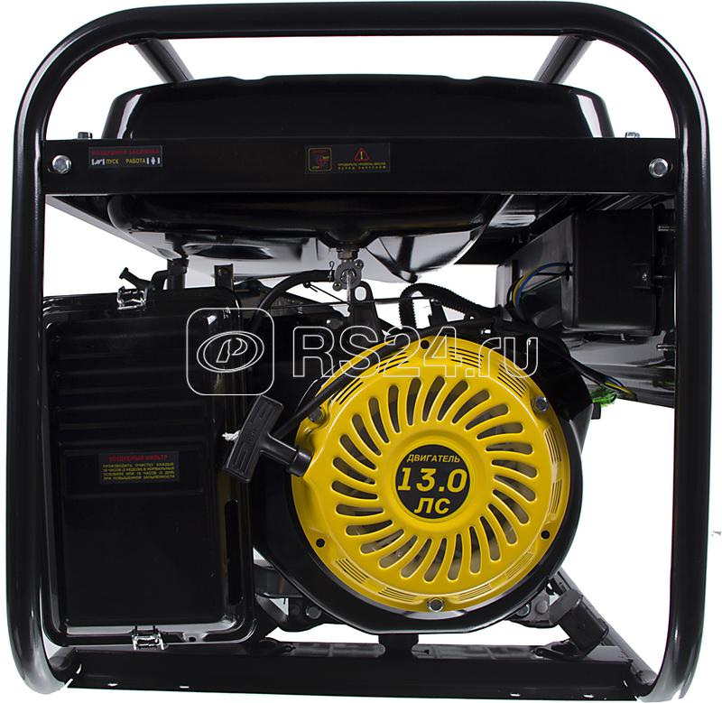 Бензогенератор DY5000L 1ф 4000Вт ручной стартер HUTER 64/1/5