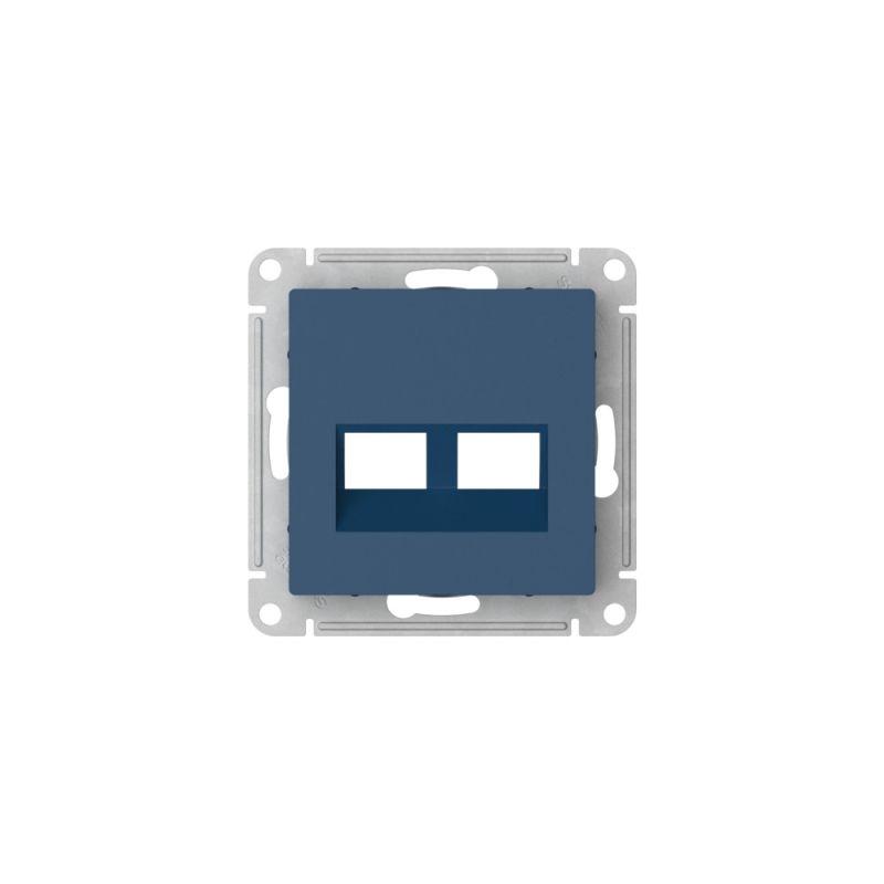 Накладка двойная AtlasDesign для информационных функций типа Keystone аквамарин SE ATN001190