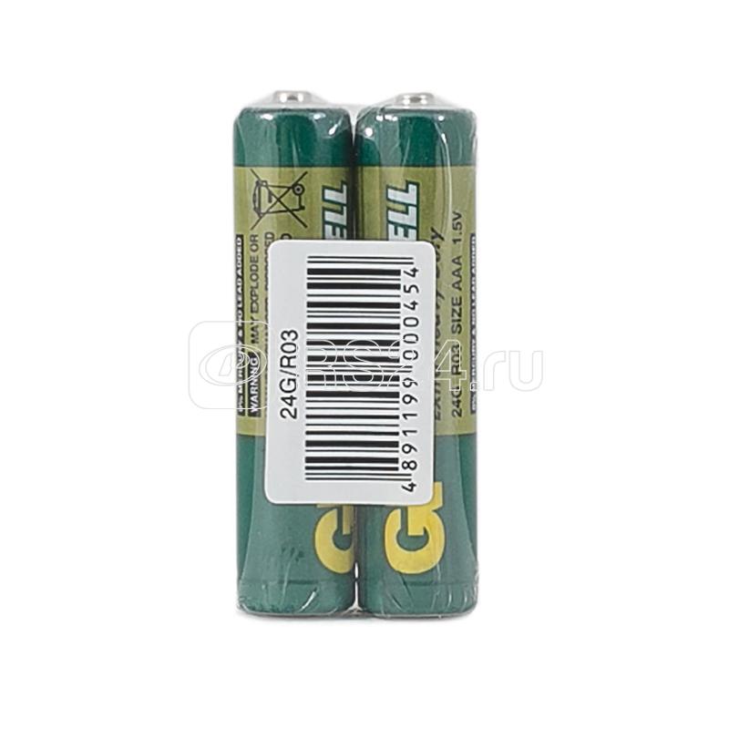 Элемент питания солевой AAA/R03 1.5В GreenCell (уп.2шт) GP 2944