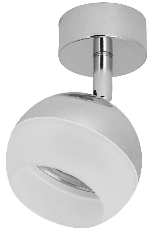 Светильник 4011 GX53 настенно-потолочный хром IEK LT-USB0-4011-GX53-1-K23