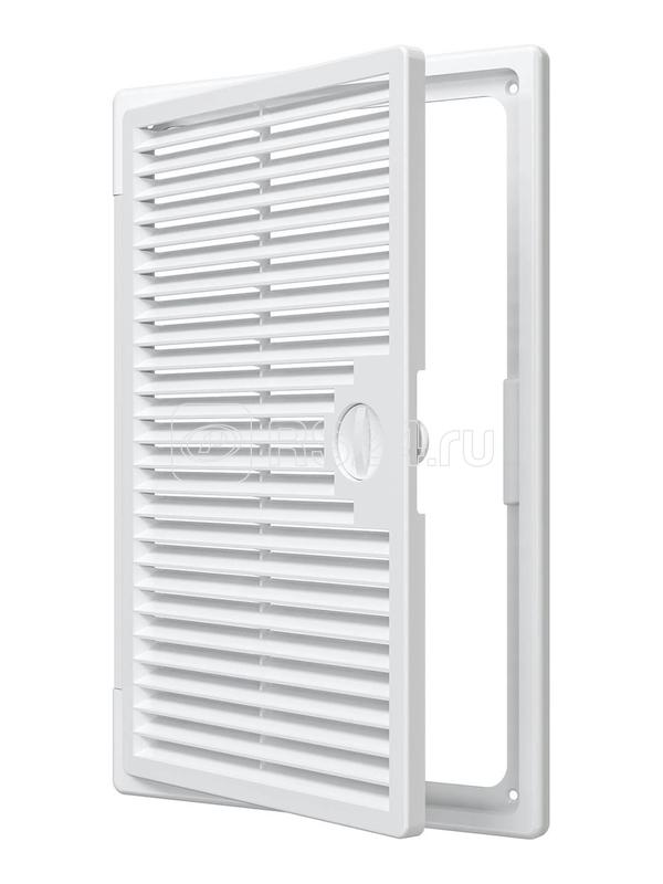 Люк-дверца Декофот ревизионная накладная 200х300мм с ручкой-задвижкой АБС бел. EVECS 2030ДФ