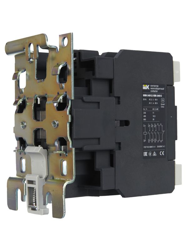 Контактор КМИ-34012 40А 230В/АС3 1НО 1НЗ KARAT IEK KKM31-040-230-11