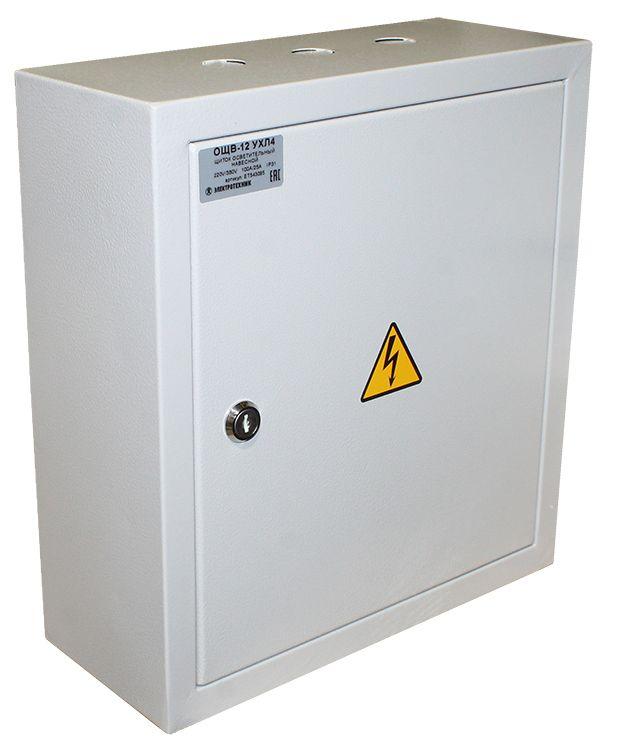 Щиток осветительный навесной ОЩВ-12 УХЛ4 100/25А IP31 Электротехник ET543095