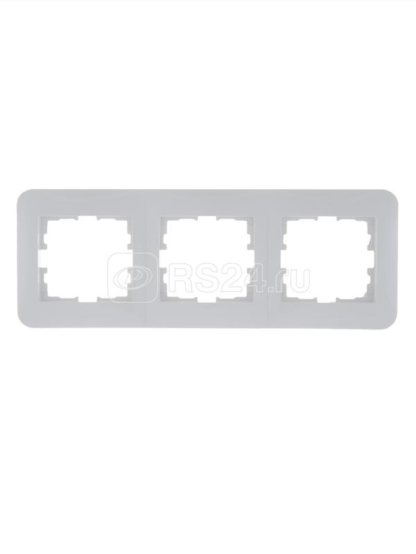 Рамка 3-м Karina Life горизонт. бел. LEZARD 708-0200-148