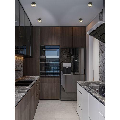 Светильник OL51 BK GX53 IP20 настенно-потолочный спот черн. Эра Б0059805