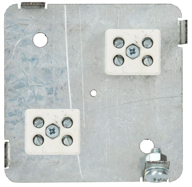 Коробка распаячная огнестойкая ПС 75х75х28 4P 4кв.мм IP44 IEK UKF10-75-75-028-4-4-09