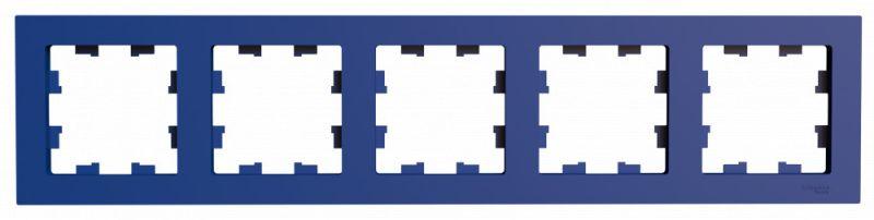 Рамка 5-пост. AtlasDesign универс. аквамарин SE ATN001105