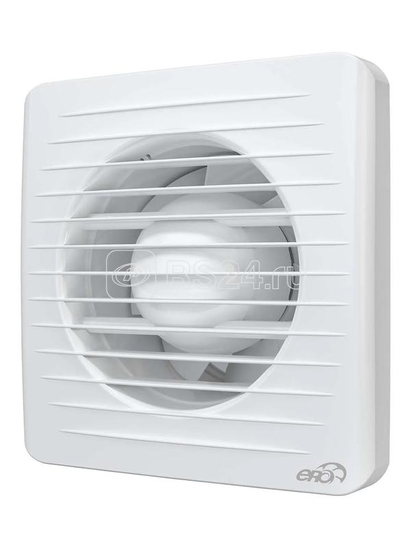 Вентилятор вытяжной осевой 100мм сетка с датчиком влажности таймером бел. ERA 4C HT