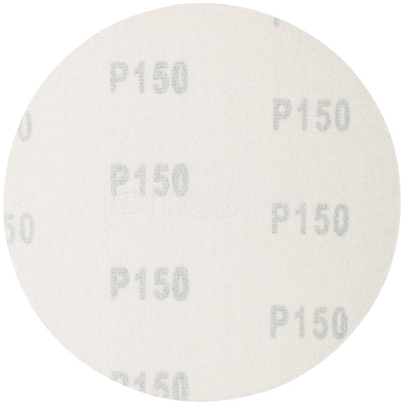 Круг абразивный шлифовальный на ворсовой основе под "липучку" Р150 125мм Profi (уп.5шт) Cutop 85-607