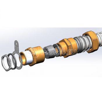 Ввод герметичный гибкий ВГГ20-01-AНМ25-AНМ25-П-0.0 ССТ 2249479