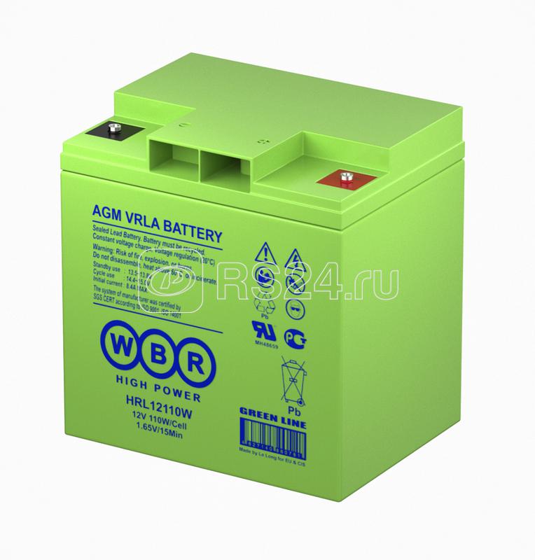 Аккумулятор 12В 28А.ч WBR HRL12110W WBR