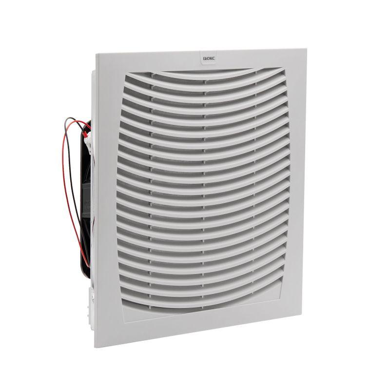 Вентилятор с фильтром ЭМС 700куб.м/ч 48В DC 324х324мм IP54 DKC R5MCV32048