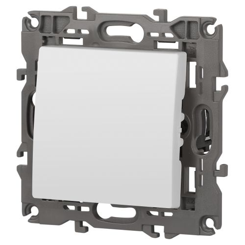 Переключатель перекрестный Elegance 14-1108-01М IP20 250В 10АХ матов. бел. Эра Б0065805