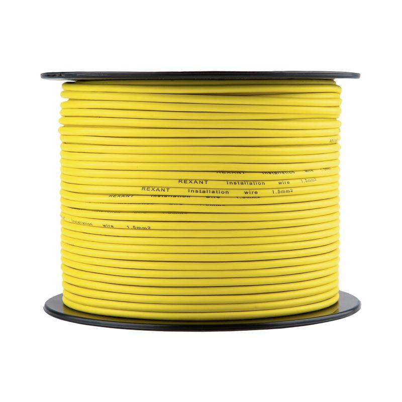 Провод ПГВА 1.5 Ж бухта (м) Rexant 01-6532