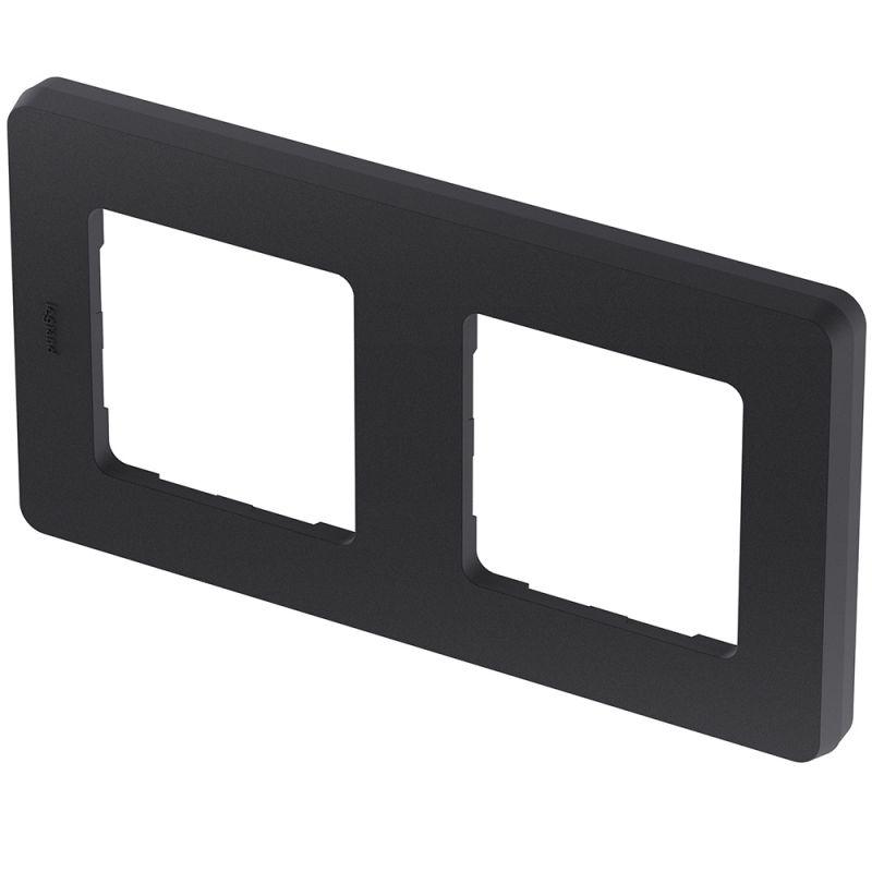 Рамка 2-м Inspiria антрацит IEK 673943