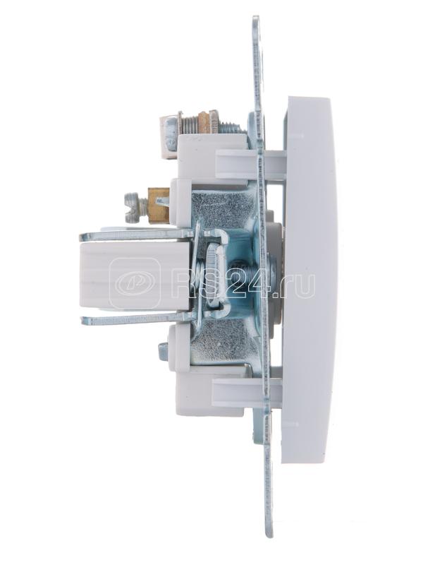 Розетка телевизионная оконечная TV СП Karina механизм бел. LEZARD 707-0288-130