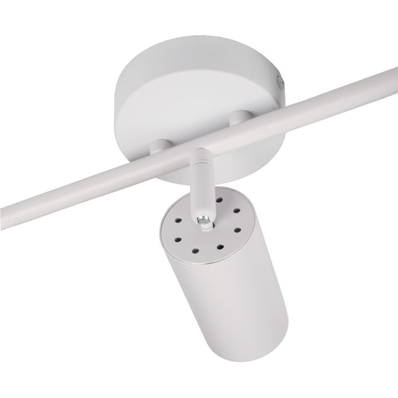 Светильник PCL-0403 3xGU10 IP20 230В WH настен./потолочн. декор. под лампу JazzWay 5066663