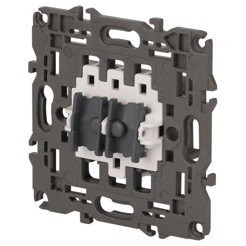 Переключатель для жалюзи Elegance 14-1109-99 10AX 250В механизм Эра Б0047860