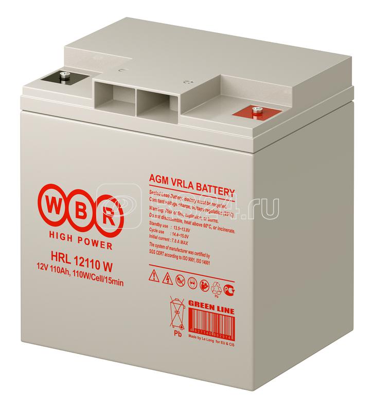 Аккумулятор 12В 28А.ч WBR HRL12110W WBR