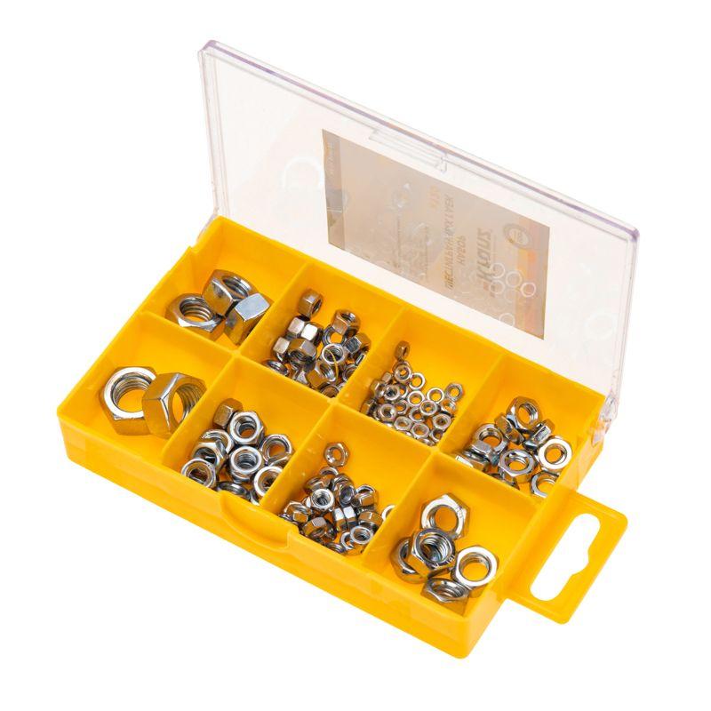 Набор шестигранных гаек (уп.120шт) Kranz KR-01-3101-22