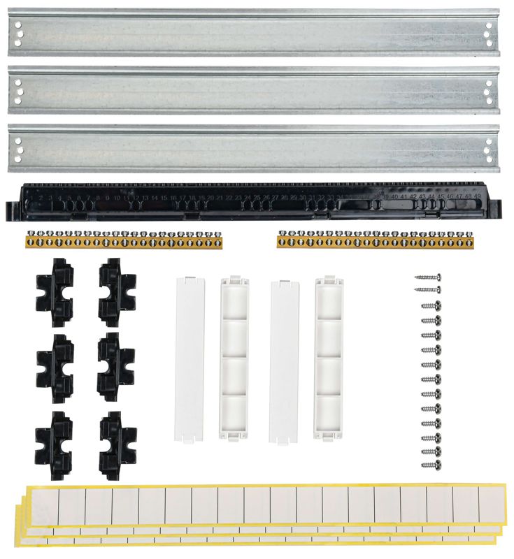Корпус ЩРВ-П-54 TEKFOR IP41 бел. дверь пластик. IEK TF5-KP13-V-54-41-K01-K01