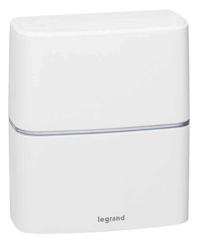 Комплект беспроводного звонка "Премиум" 30 рингтон. дальн. 200м бел. Leg 094270