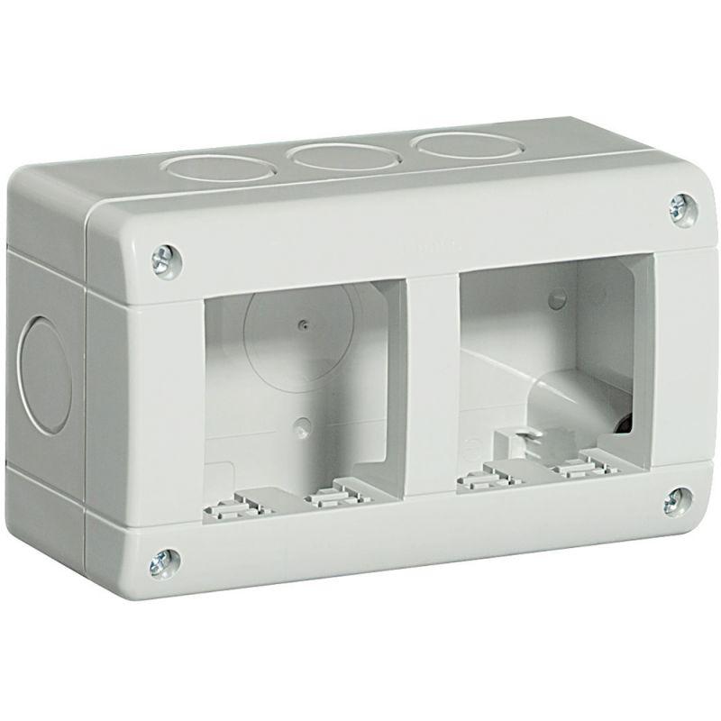 Корпус защ. IP40 2+2мод. Leg BTC 24404/2